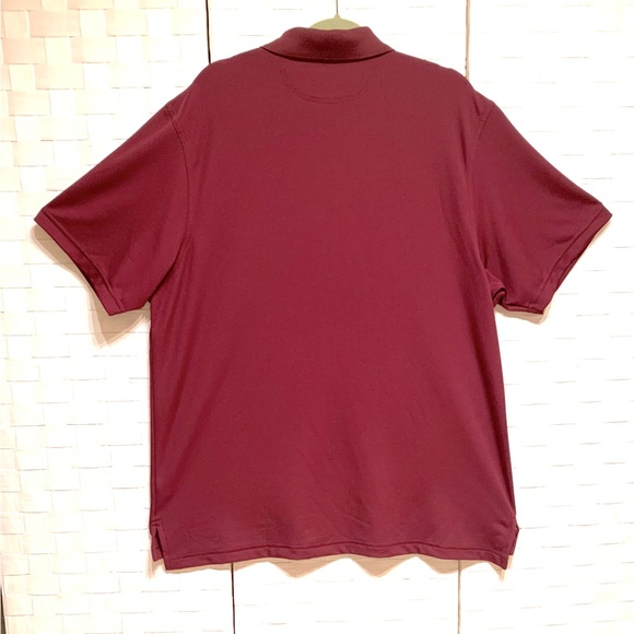 UNDER ARMOUR XL POLO IN RICH BURGUNDY - Picture 2 of 10